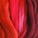 Wool Tops. Reds/ pinks