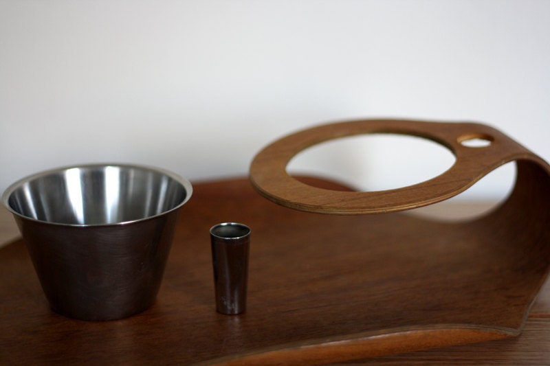Swedish Teak Serving Tray, Plate