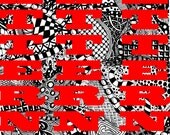 Zentangle - PnP Bue Sheet - Etching Resist patterns (3 sheets)