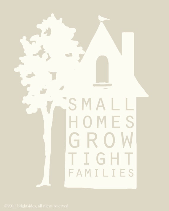 Small Homes -16x20"