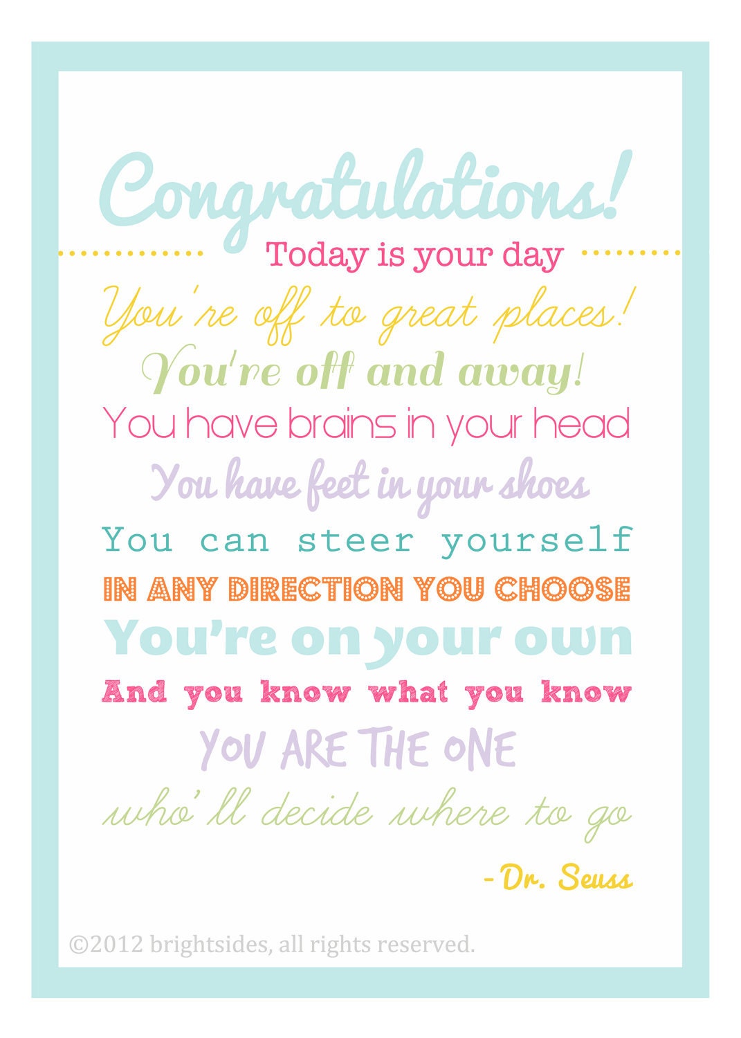 The Graduate - 8x10" - Graduation Gift - Digital Download