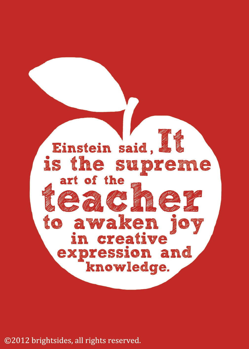 Art of the Teacher - Poster - Digital Download - Teacher  gift