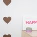 Maxi heart garland