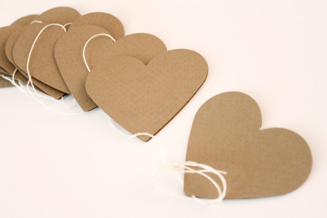 Maxi heart garland