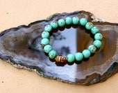 the buddha bracelet (turquoise)