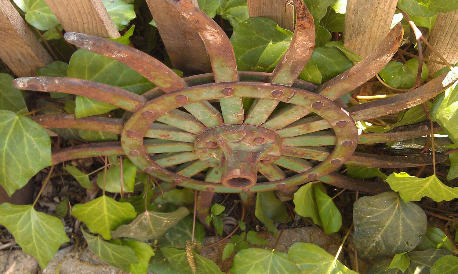 Rusty Metal Garden Art Industrial Chic Decor