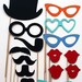 Photo Booth Props - 15 Piece - Party Props