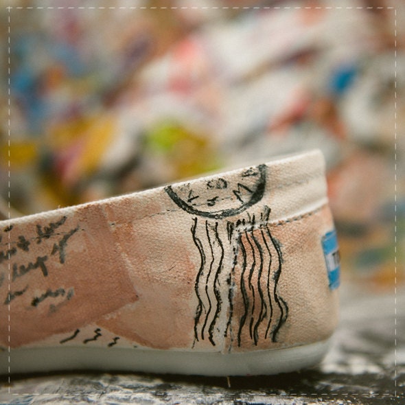 Love Letter Air Mail TOMS shoes