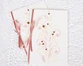 Romantic Elegance Wedding Invitation, with lined envelope and RSVP card - SAMPLE PACK