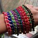 SUMMER SALE - Woven Chain Bracelet - Multiple Colors Available