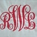 Custom Monogram Coasters set of 20