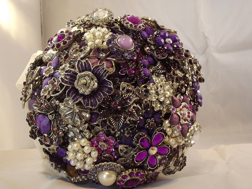 Custom Order Brooch Bridal Bouquet