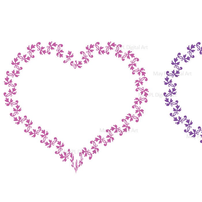 Clipart Heart Borders