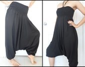 Black Harem Jumpsuit or Harem Pants