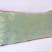 Silk "Indochina" Pillow -- Designer Decorative Pillow -- Accent Pillow 14x24 --30X60