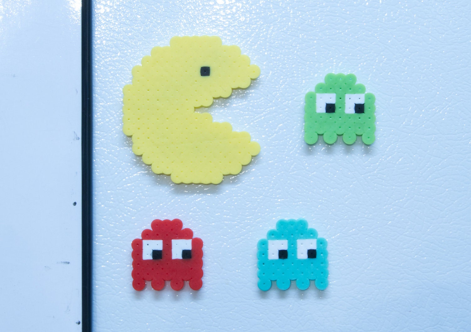 Pac Man inspired magnet set