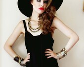 Black Satin Dress