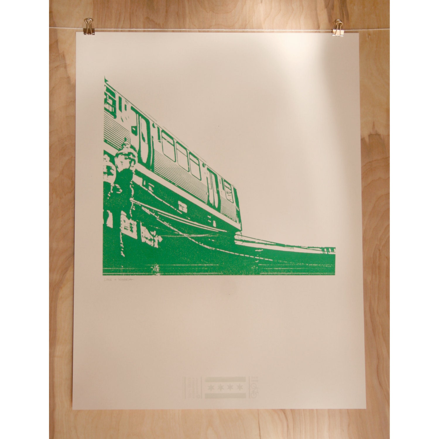 Chicago Green Line PRINT