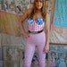 American Flag Bustier