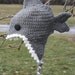 Crochet Shark Hat/Ready to Ship