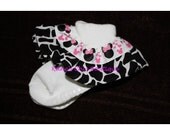 Giraffe Minnie Socks 6m - 5