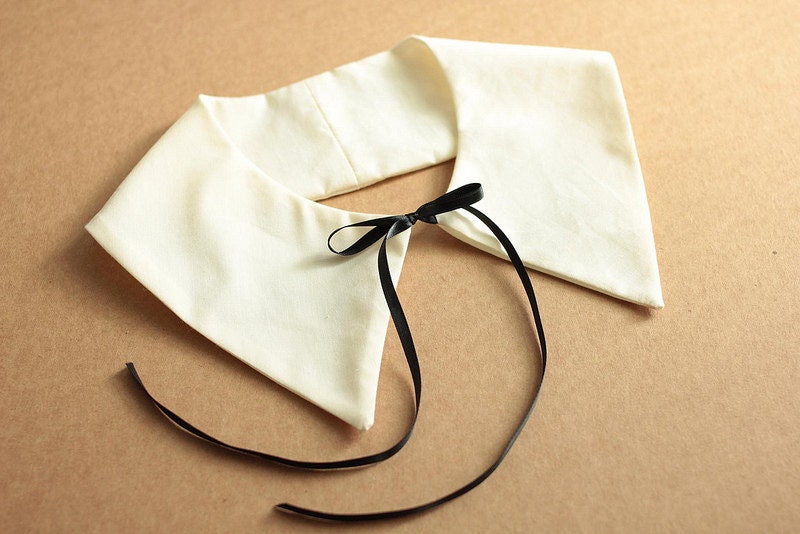 Detachable Collar Pattern PDF Sewing - Pointy - Oversized - Easy DIY