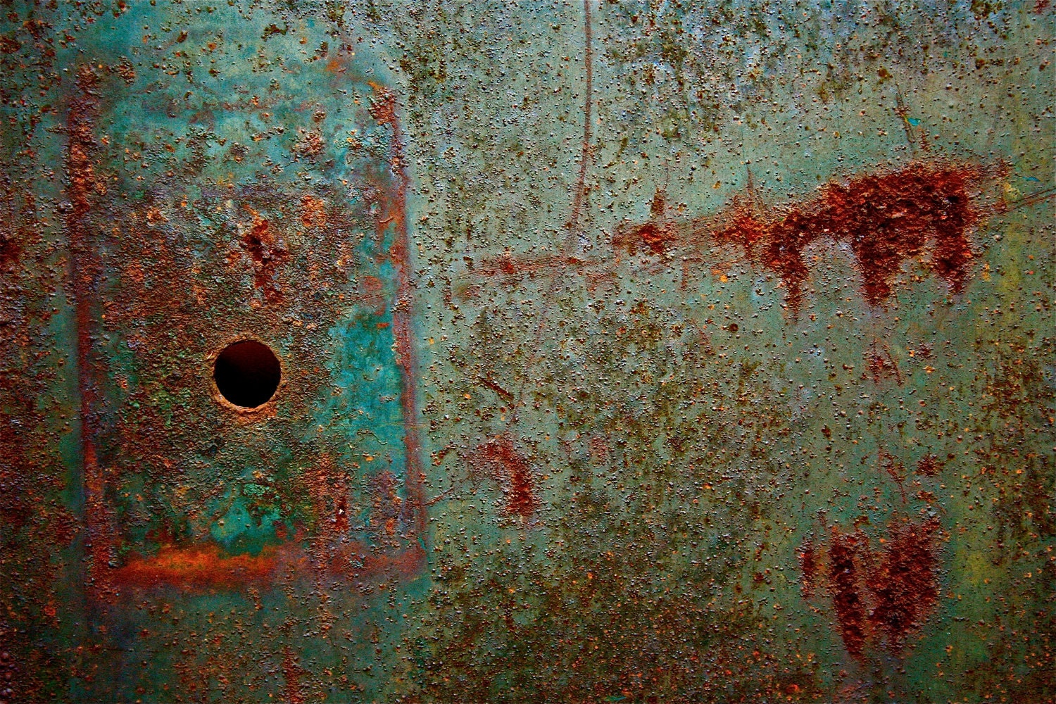 Fine Art Photography Abstract Industrial Still Life, Loudspeaker - 8x12 Abstract