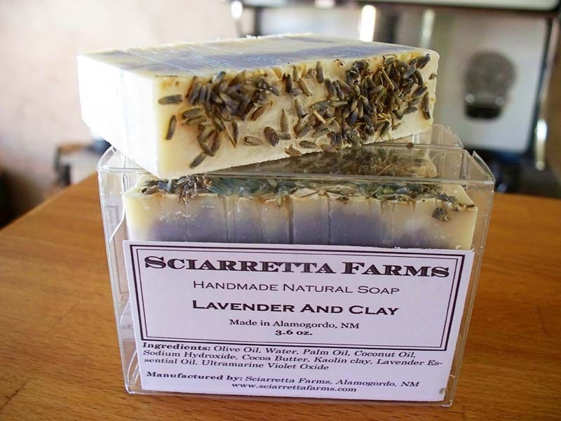 Lavender Soap - Vegan soap With Kaolin Clay And Lavendar Essential oil