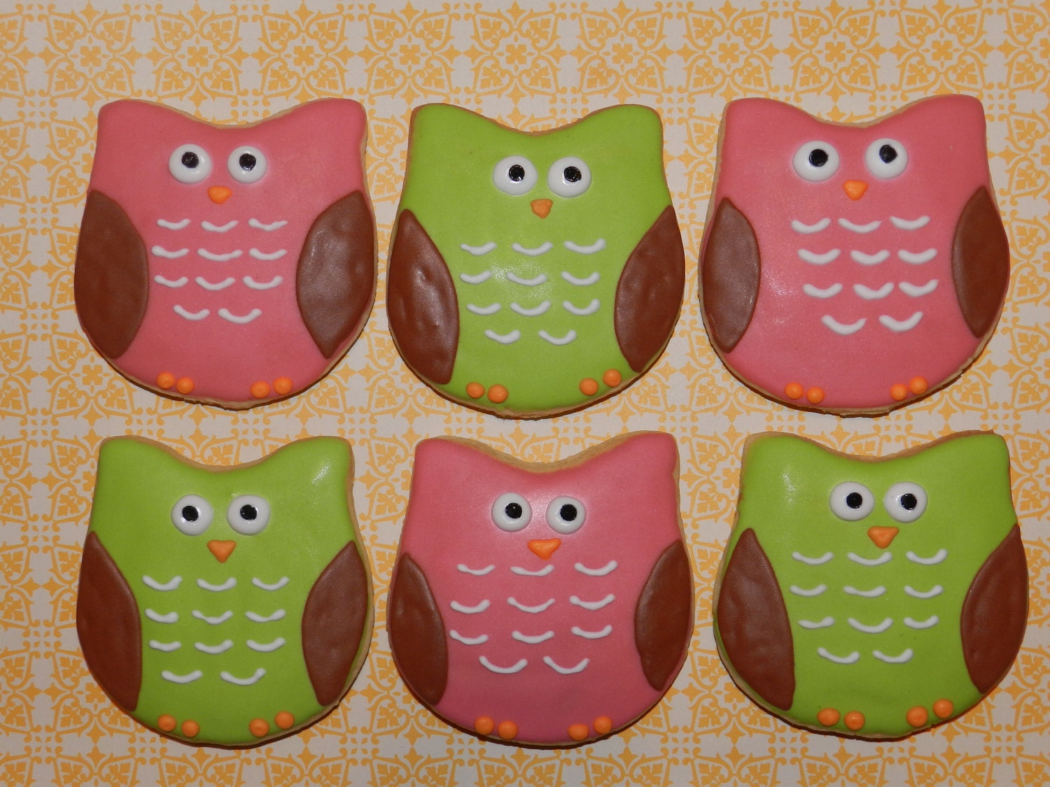 Cute Owl Cookies 6 Dozen