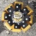 Pittsburgh Steelers Hair Bow. Bow for Steelers. Black and Yellow Hair Bow. Yellow and Black Hair Bow. Steelers Girl Bow.