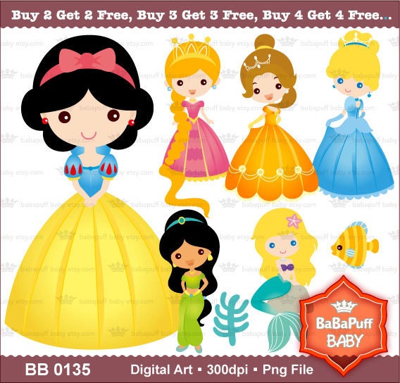 Princess Set 3 ---- Personal and Small Commercial Use ---- BB 0135