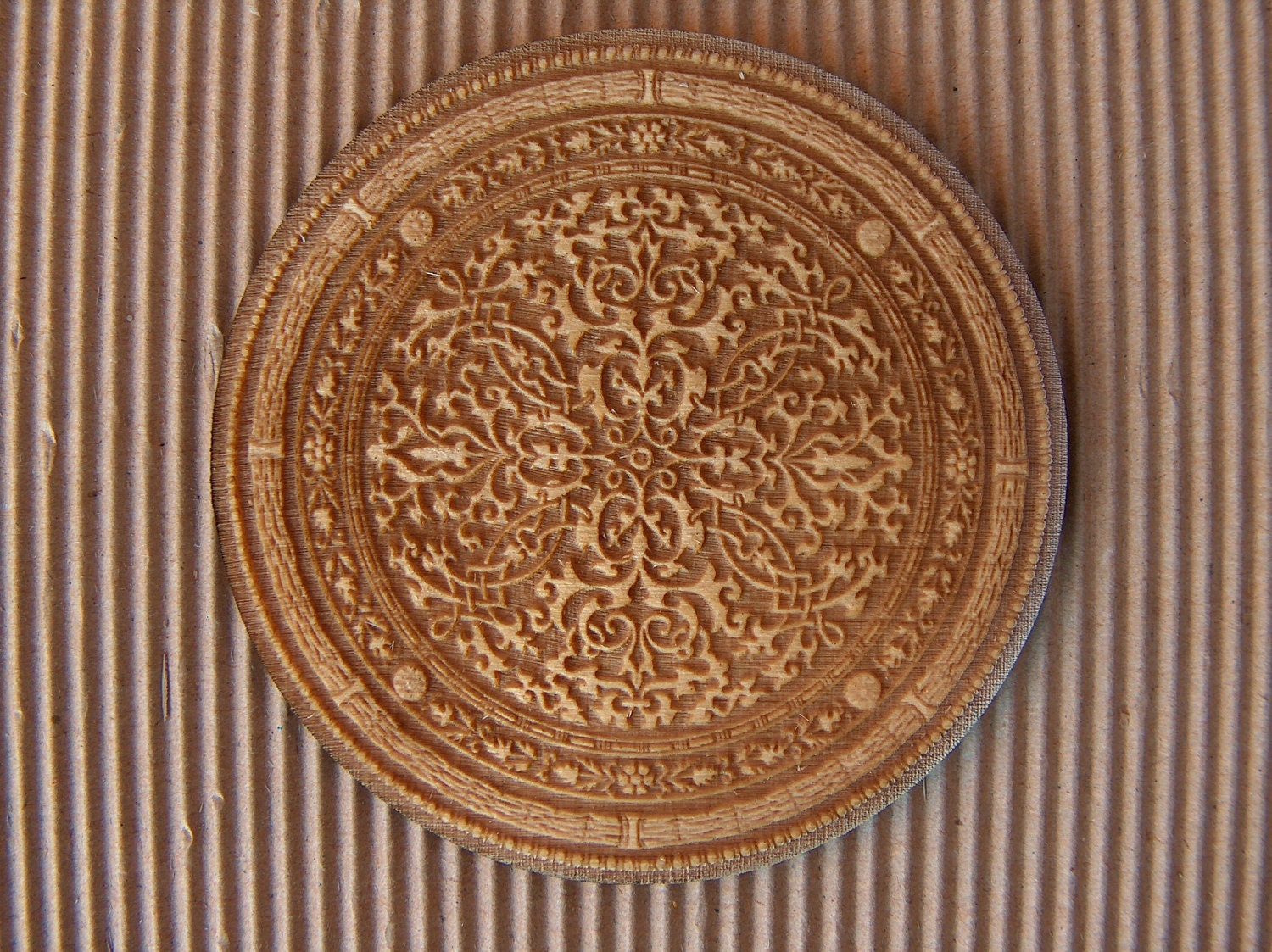 Engraved Wooden Coasters set of 6