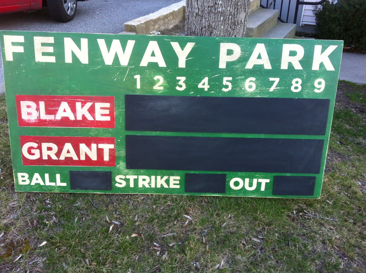 VINTAGE SCORE BOARD - custom