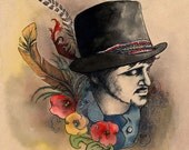 The Gypsy King - giclee print