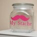 My Stache - Mustache Money Jar - Hot Pink