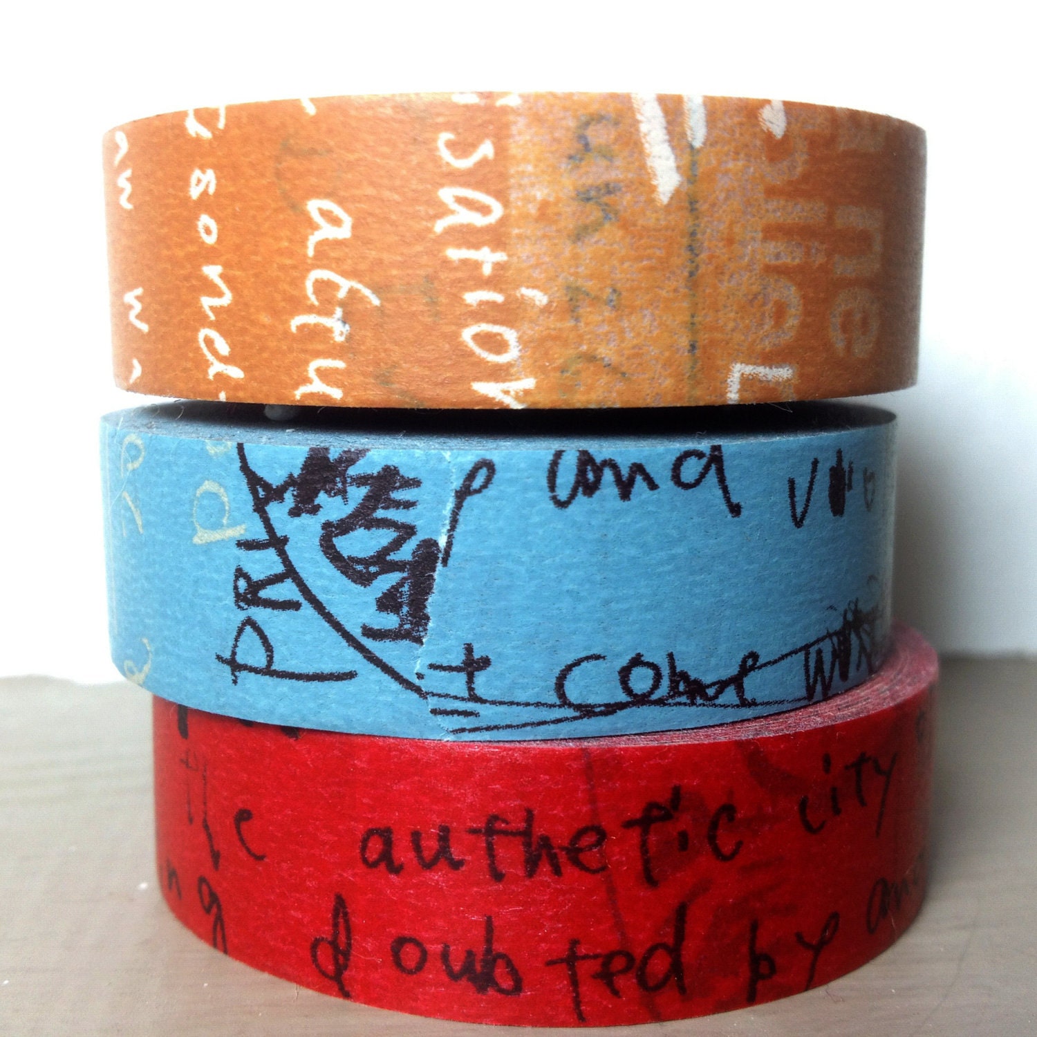 Graffiti Washi Tape by Yoko Inoue - 3 pack
