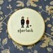 Sherlock BBC Cross Stitch Pattern