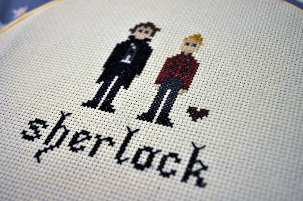 Sherlock BBC Cross Stitch Pattern