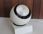Vintage Mid Century Mod Orb Lamp