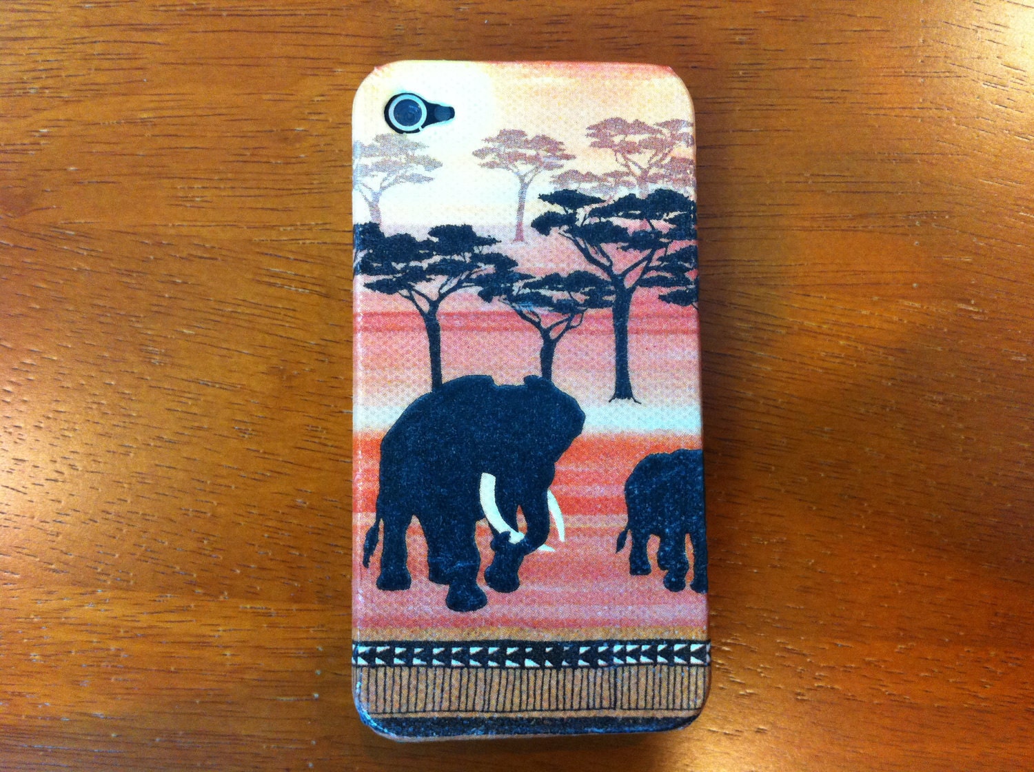 African Elephants : iPhone 4 Case, iPhone 4s Case, iPhone 4 Hard Case, iPhone Case
