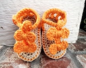 Crochet Bow Sandals
