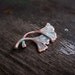 Ginkgo Leaves Copper Brooch