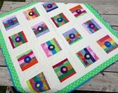 Scrappy Button Quilt
