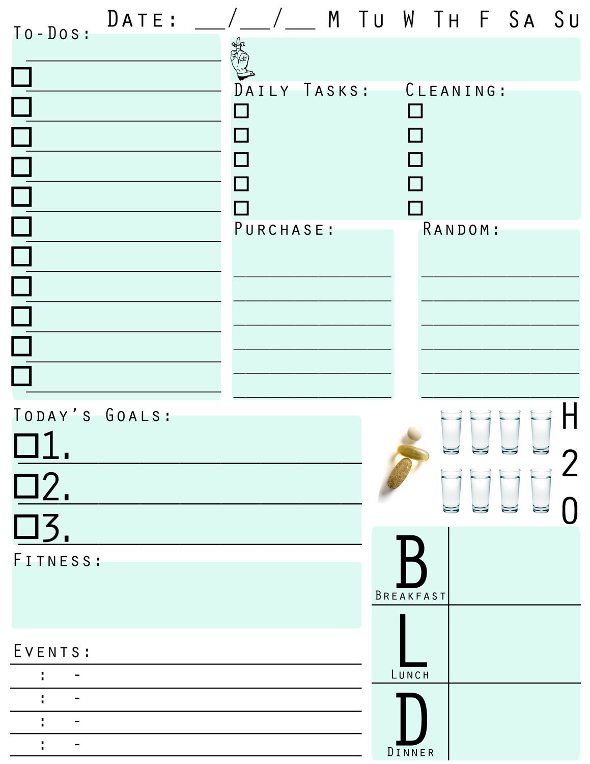 SINGLE The LAJ Daily Page Notepad