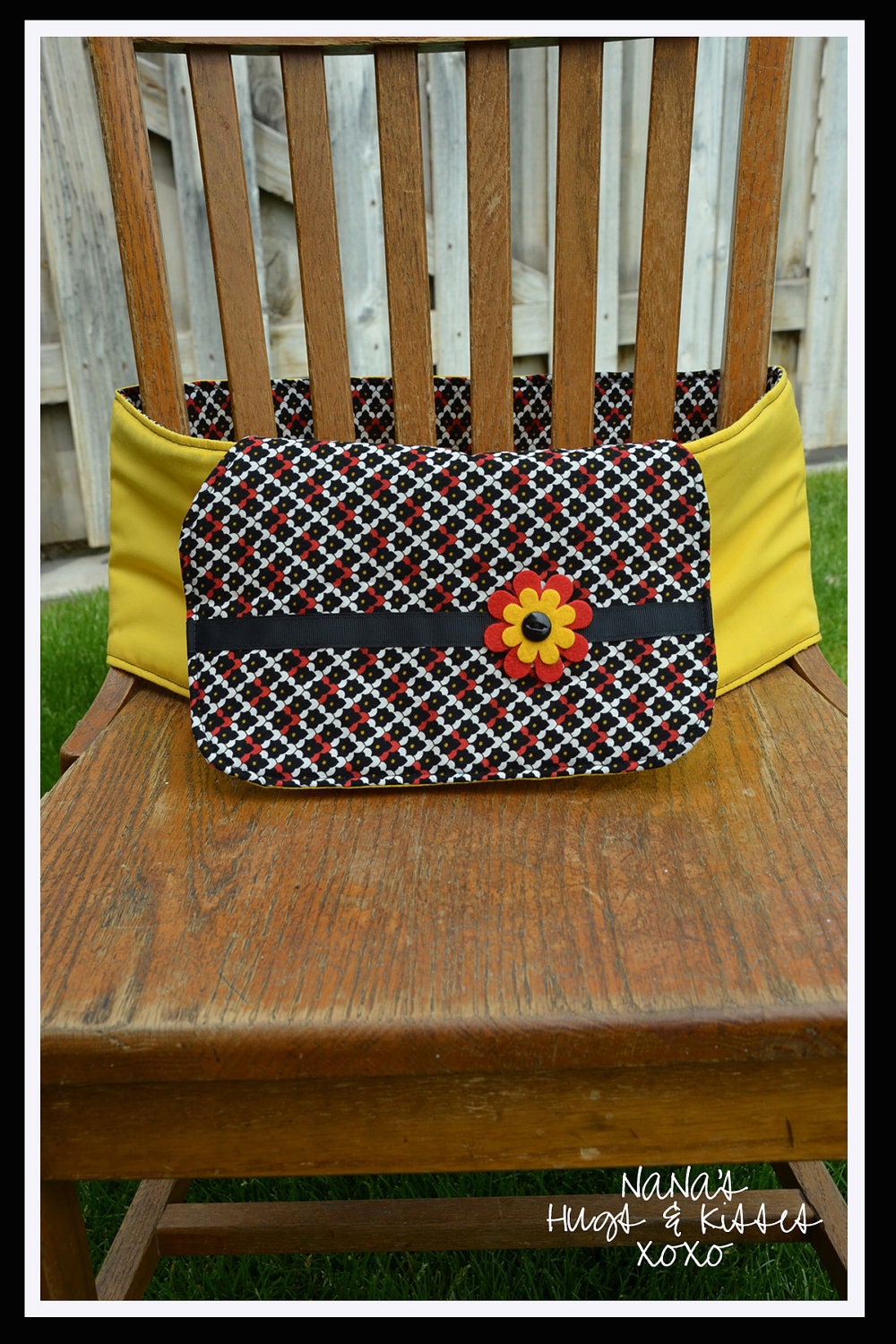 Travel Anywhere High Chair - Portable Wrap and Go Seat for Baby (CUSTOM ORDER)