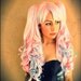 Cotton candy pink and blue Cosplay LolitaWig MADE TO ORDER