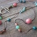 Silk necklace- Pink passion neckwear