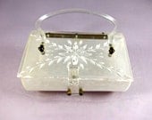 Art Deco Lucite Handbag- Vintage Purse