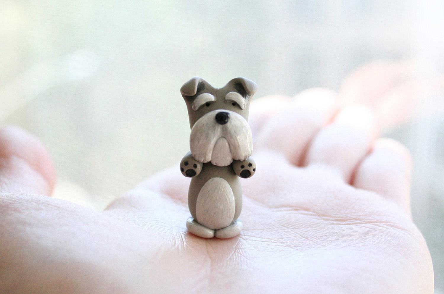 Andy the Schnauzer totem