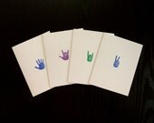 The Hand Series Stationary set of 4